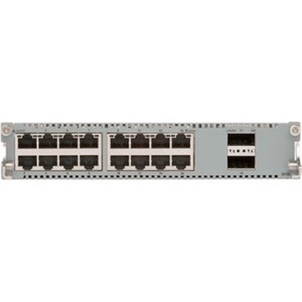 Extreme Networks 8418XTQ Expansion Module - For Data Networking Optical Network - 16 x RJ-45 10GBase-T LAN - Optical Fiber Twisted - EC8404006-E6GS