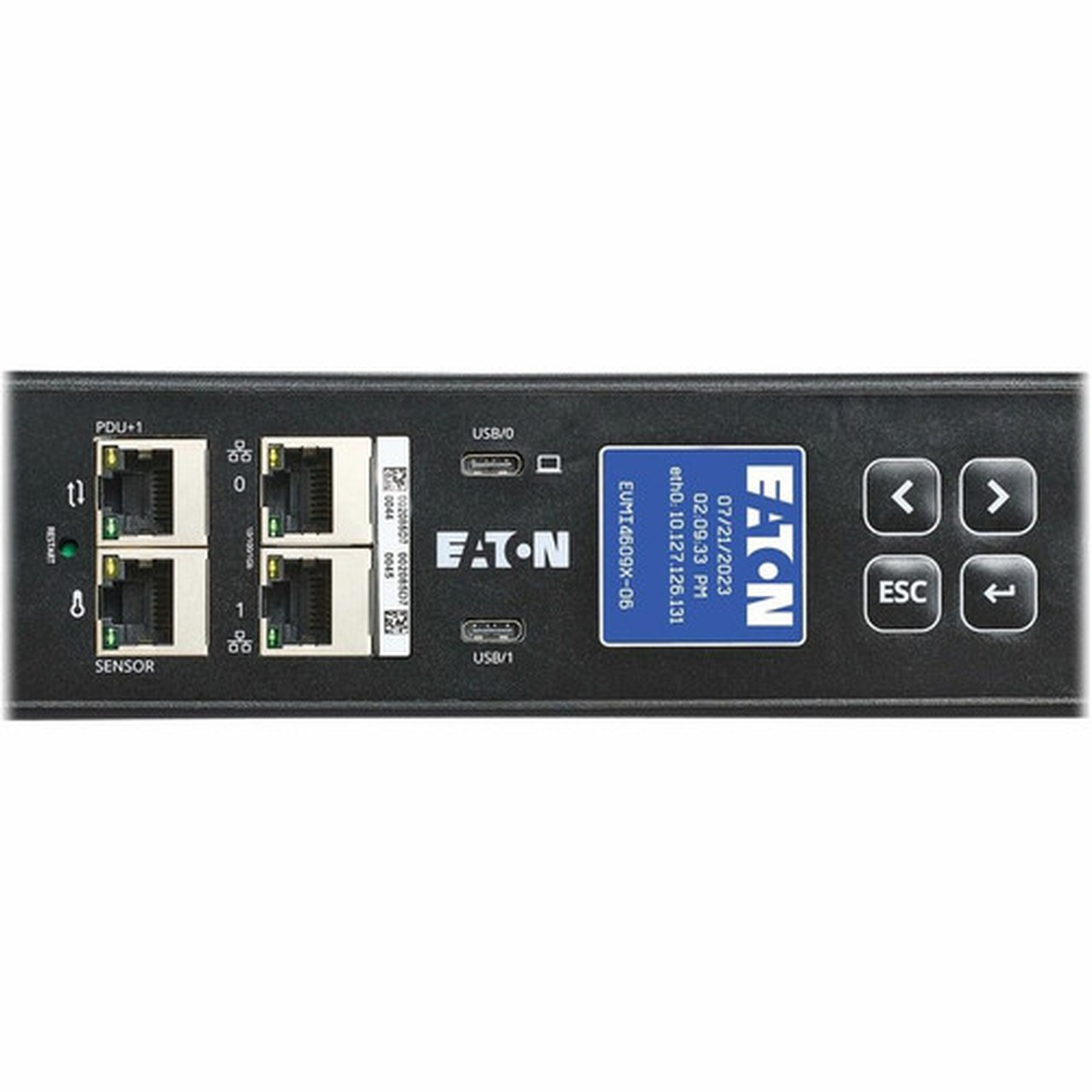 Eaton G4 EVMIL630X 42-Outlets PDU - Metered - NEMA L6-30P - 24 x IEC 60320 C13 18 x IEC 60320 C39 - 230 V AC - Circuit Breaker - - 10 EVMIL630X