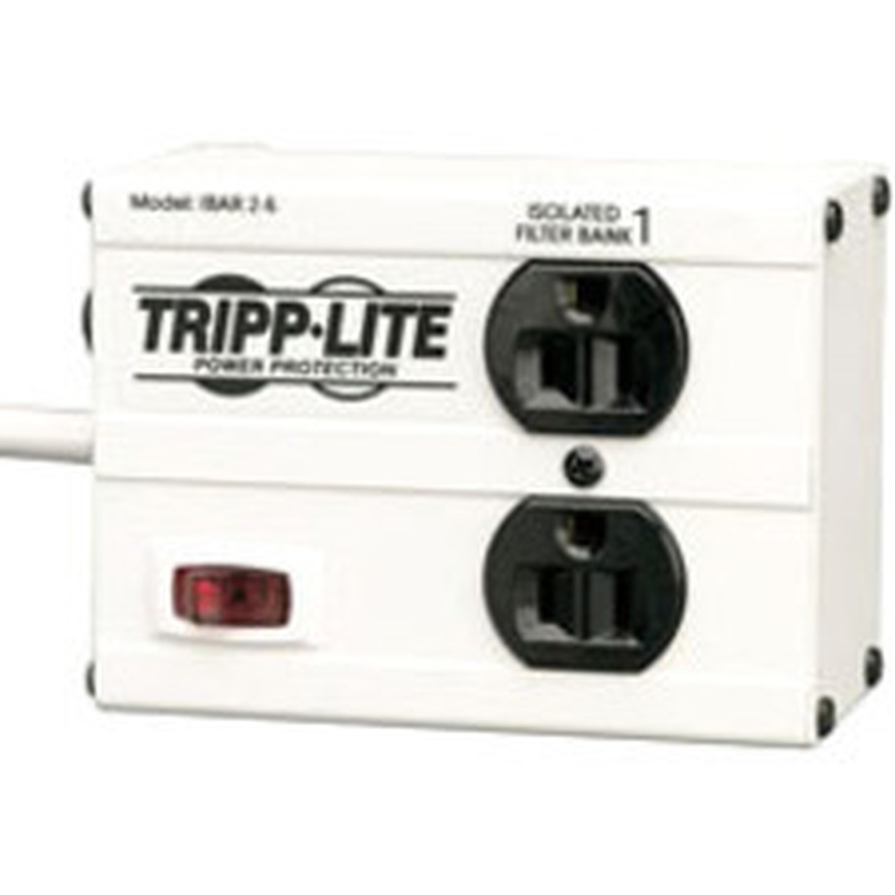 Tripp_Lite_ISOBAR2-6_Surge_Suppressor_-_2_x_NEMA_5-15R_-_1410_J_-_125_V_AC_Input_IBAR2-6D