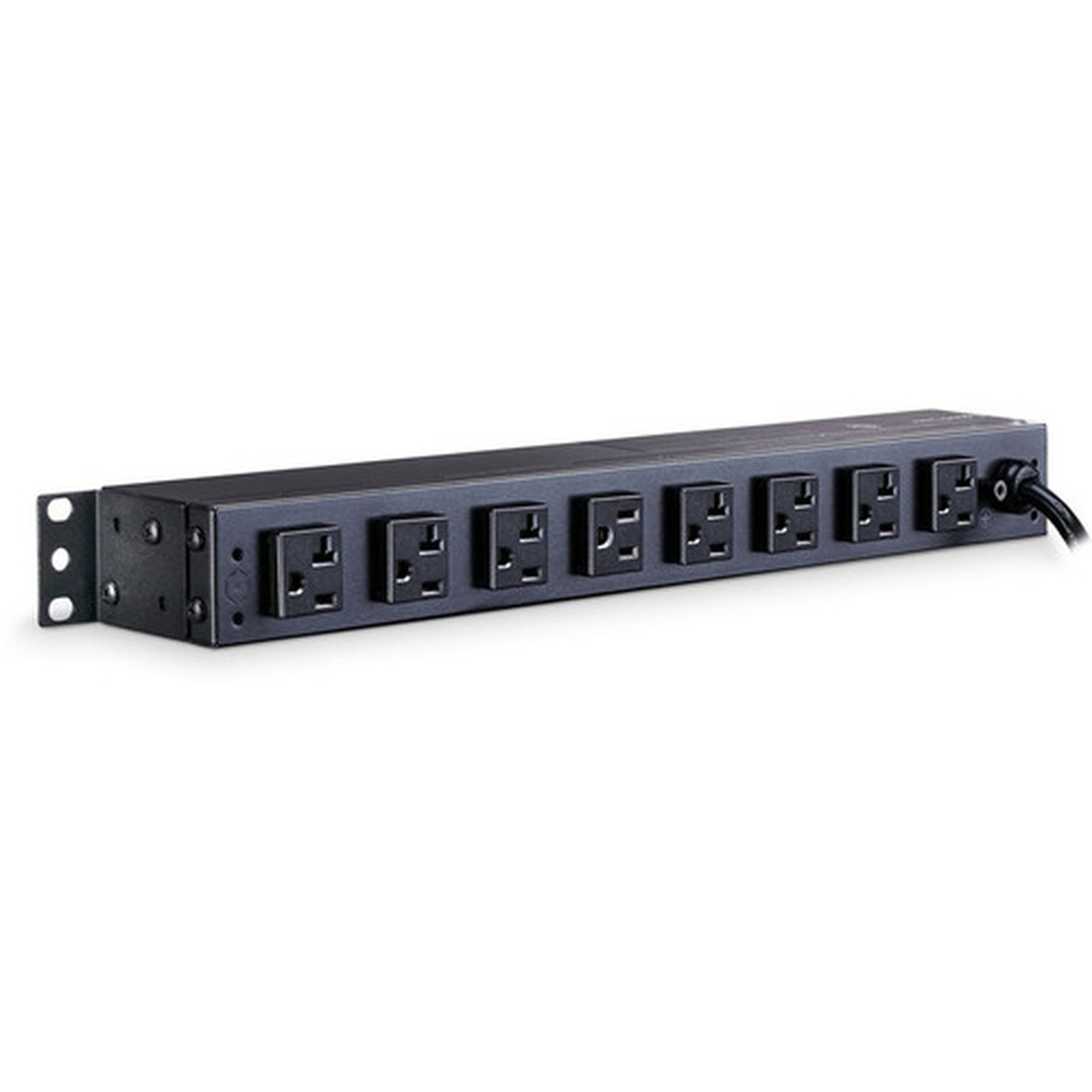 CyberPower Metered PDU20M2F8R 10-Outlets PDU - Metered - NEMA 5-20P - 10 x NEMA 5-20R - 120 V AC - 1U - Vertical - Rack-mountable PDU20M2F8R