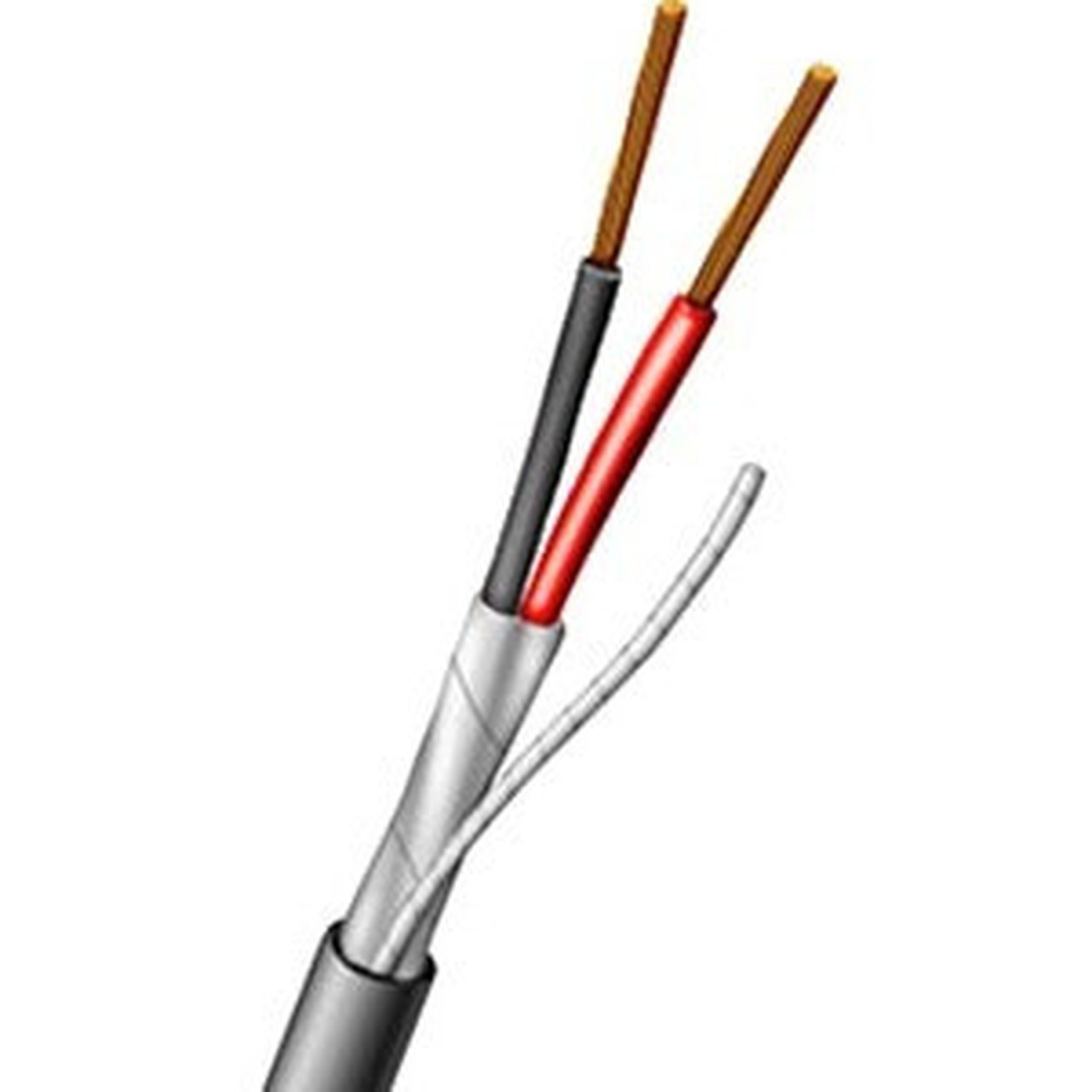 Aiphone Control Cable - 1000 ft Bare Wire Control Cable - First End Bare Wire - Second End Bare Wire - Shielding - CL3R FPLR CMR 82220210C