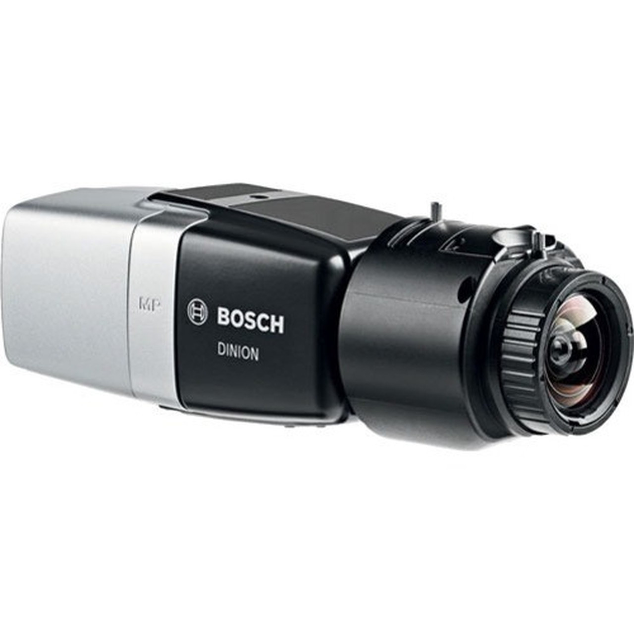 Bosch DINION IP 5 Megapixel IndoorOutdoor Network Camera - Color Monochrome - Box - Metallic Titanium - TAA Compliant - H264 H264 NBN-80052-BA