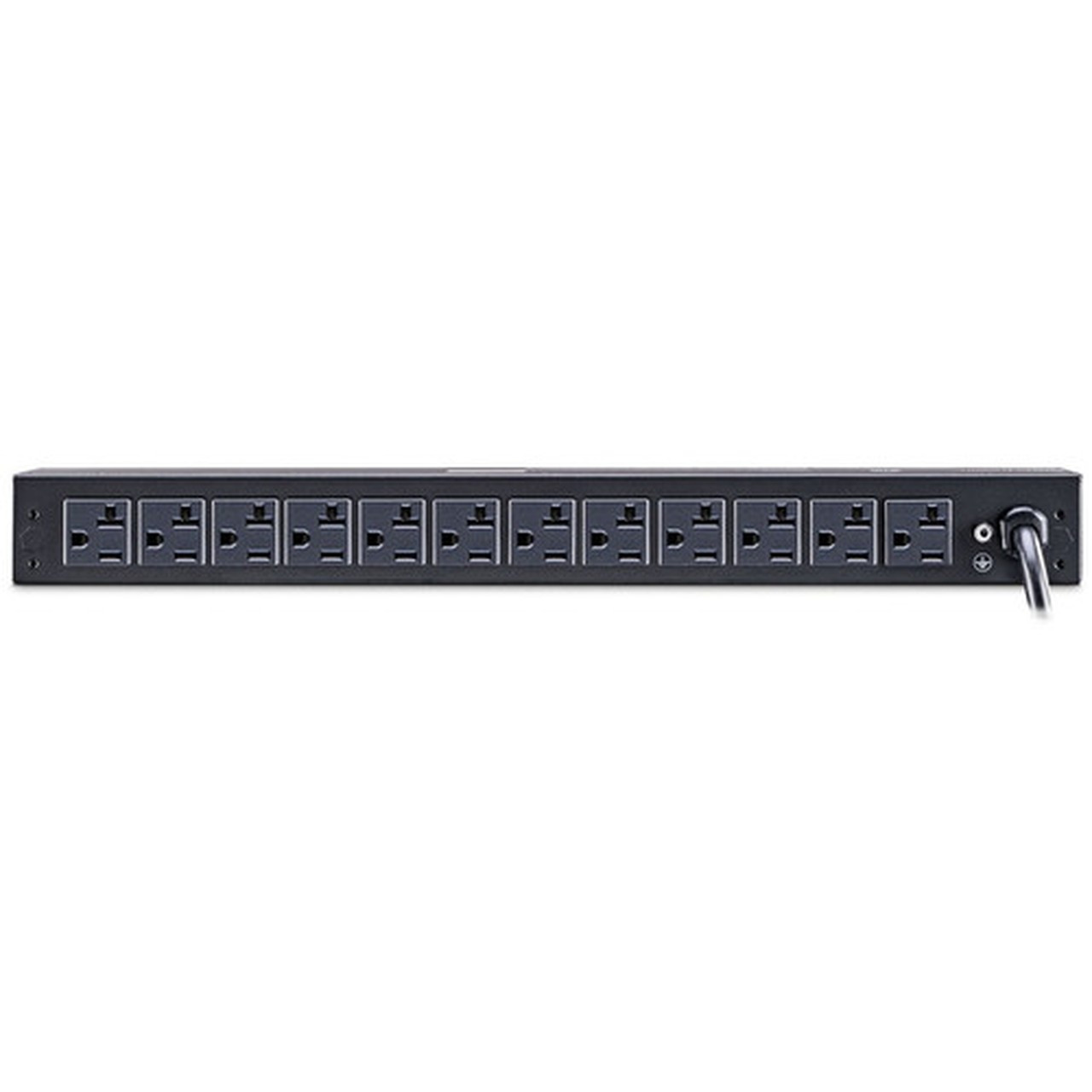 CyberPower Metered PDU20M2F12R 14-Outlets PDU - Metered - NEMA 5-20P - 14 x NEMA 5-20R - 120 V AC - 1U - Vertical - Rack-mountable PDU20M2F12R