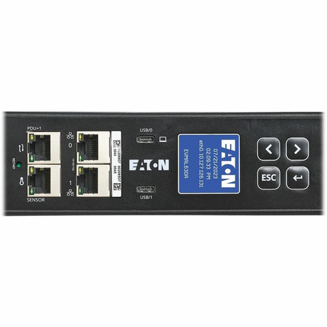Eaton G4 24-Outlets PDU - Managed - NEMA L6-30P - 12 x IEC 60320 C13 12 x IEC 60320 C39 - 230 V AC - Network RJ-45 - 10 ft Cord - - EVMAL630A