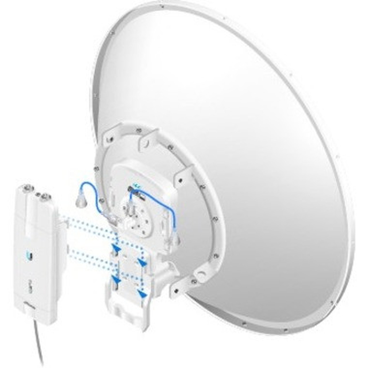 Ubiquiti airFiber 11 AF-11 120 Gbits Wireless Access Point - 5 GHz - MIMO Technology - 1 x Network RJ-45 - Gigabit Ethernet AF11-COMPLETE-HB
