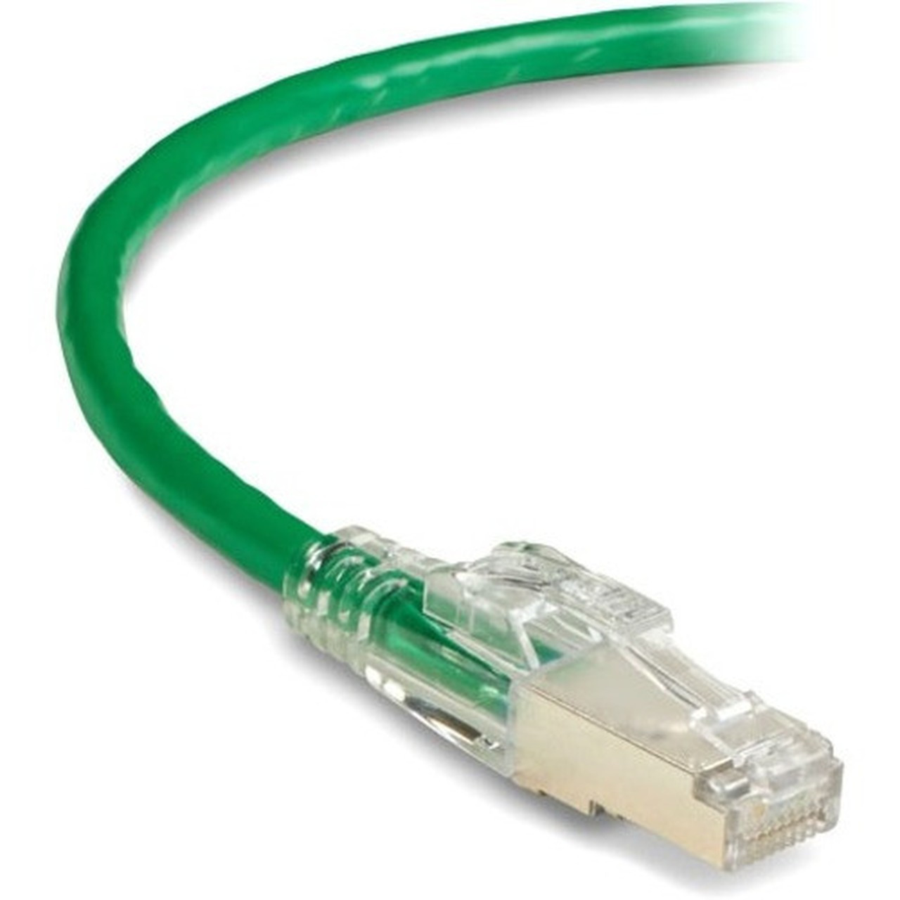 Black Box GigaTrue 3 Cat6 SFTP Patch Network Cable - 10 ft Category 6 Network Cable for Patch Panel Wallplate Network Device - 1 C6PC70S-GN-10