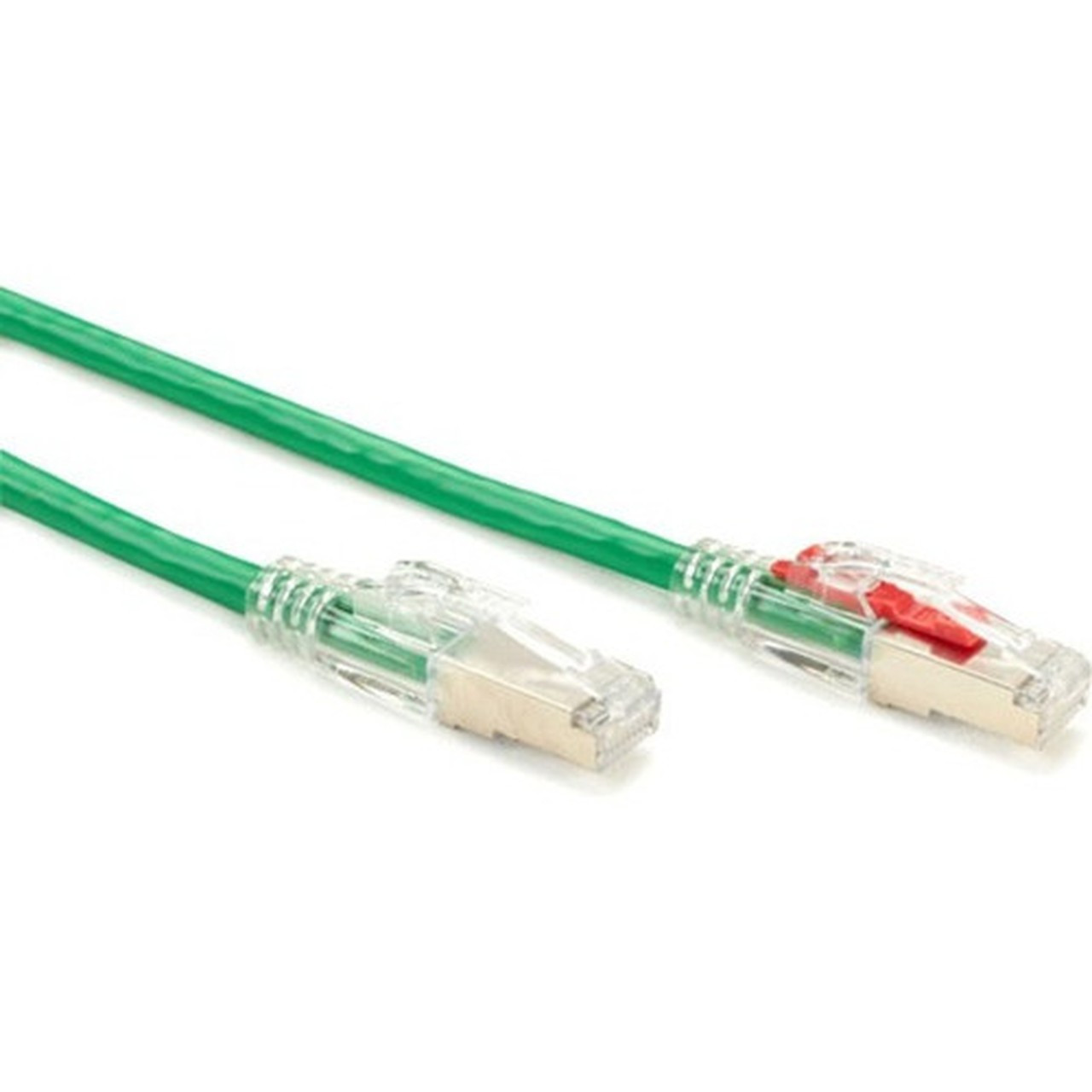 Black Box GigaTrue 3 Cat6 SFTP Patch Network Cable - 10 ft Category 6 Network Cable for Patch Panel Wallplate Network Device - 1 C6PC70S-GN-10