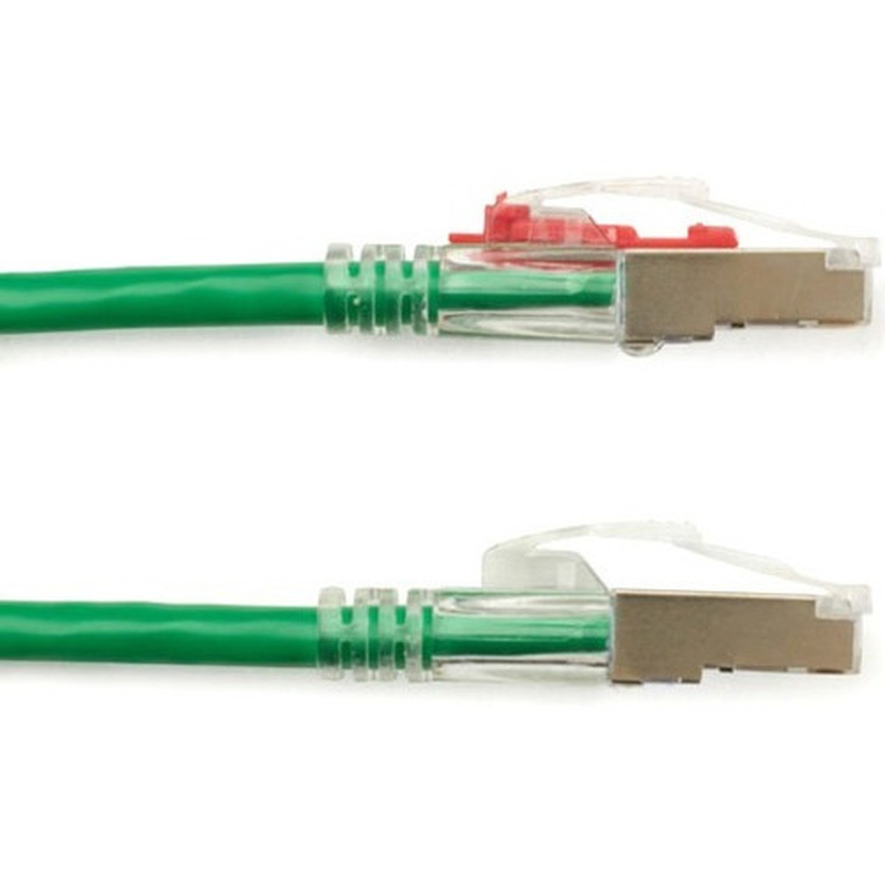 Black Box GigaTrue 3 Cat6 SFTP Patch Network Cable - 10 ft Category 6 Network Cable for Patch Panel Wallplate Network Device - 1 C6PC70S-GN-10