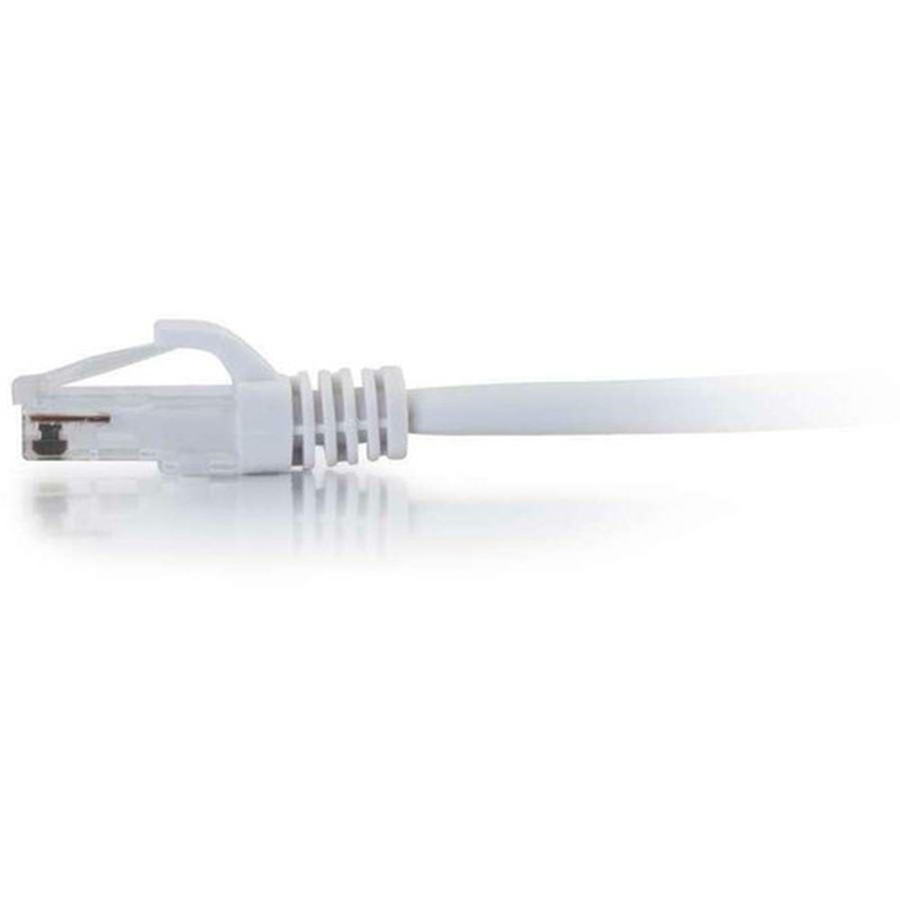 C2G 75 ft Cat5e Snagless UTP Unshielded Network Patch Cable - White - 75 ft Category 5e Network Cable - First End 1 x RJ-45 - Male - 27094