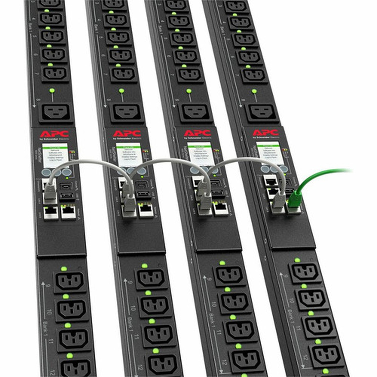 APC by Schneider Electric NetShelter 9000 24-Outlets PDU - Switched - NEMA L21-30P - 3 x IEC 60320 C19C21 21 x IEC 60320 C13C15 - V APDU9965