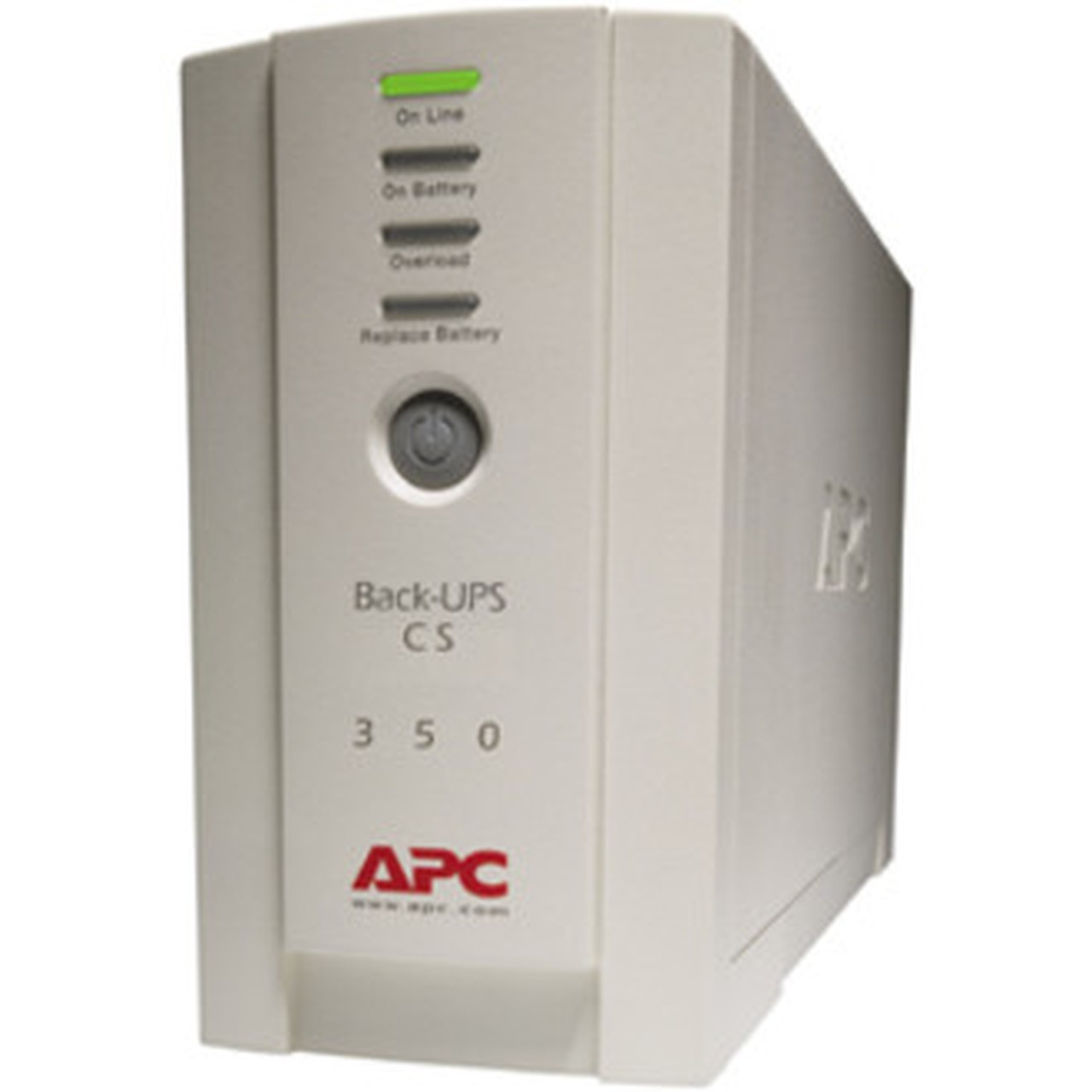 APC BACK-UPS CS 350VA - 350VA210W - 47 Minute Full Load - 3 x IEC 320-C13 1 x IEC 320-C13 - BatterySurge-protected 2 BK350EI