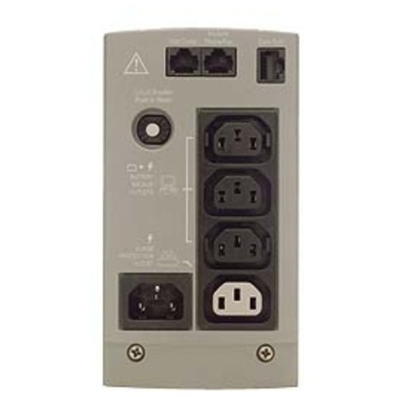 APC BACK-UPS CS 350VA - 350VA210W - 47 Minute Full Load - 3 x IEC 320-C13 1 x IEC 320-C13 - BatterySurge-protected 2 BK350EI