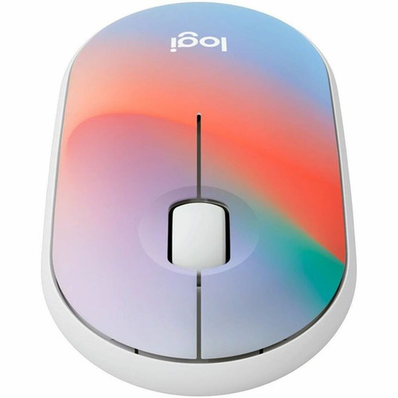 Logitech M340 Mouse - Optical - Wireless - 3281 ft 10000 mm - Radio Frequency - 240 GHz - Sheer Dream - USB - 1000 dpi - Scroll - 910-007283