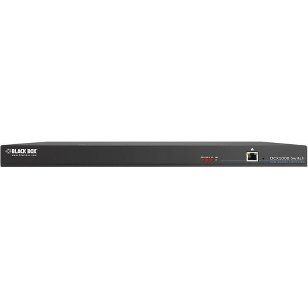 Black Box Digital KVM Matrix Switch - 10-Port - 10 Computers - 1920 x 1200 - 11 x Network RJ-45 - Rack-mountable - TAA Compliant DCX1000