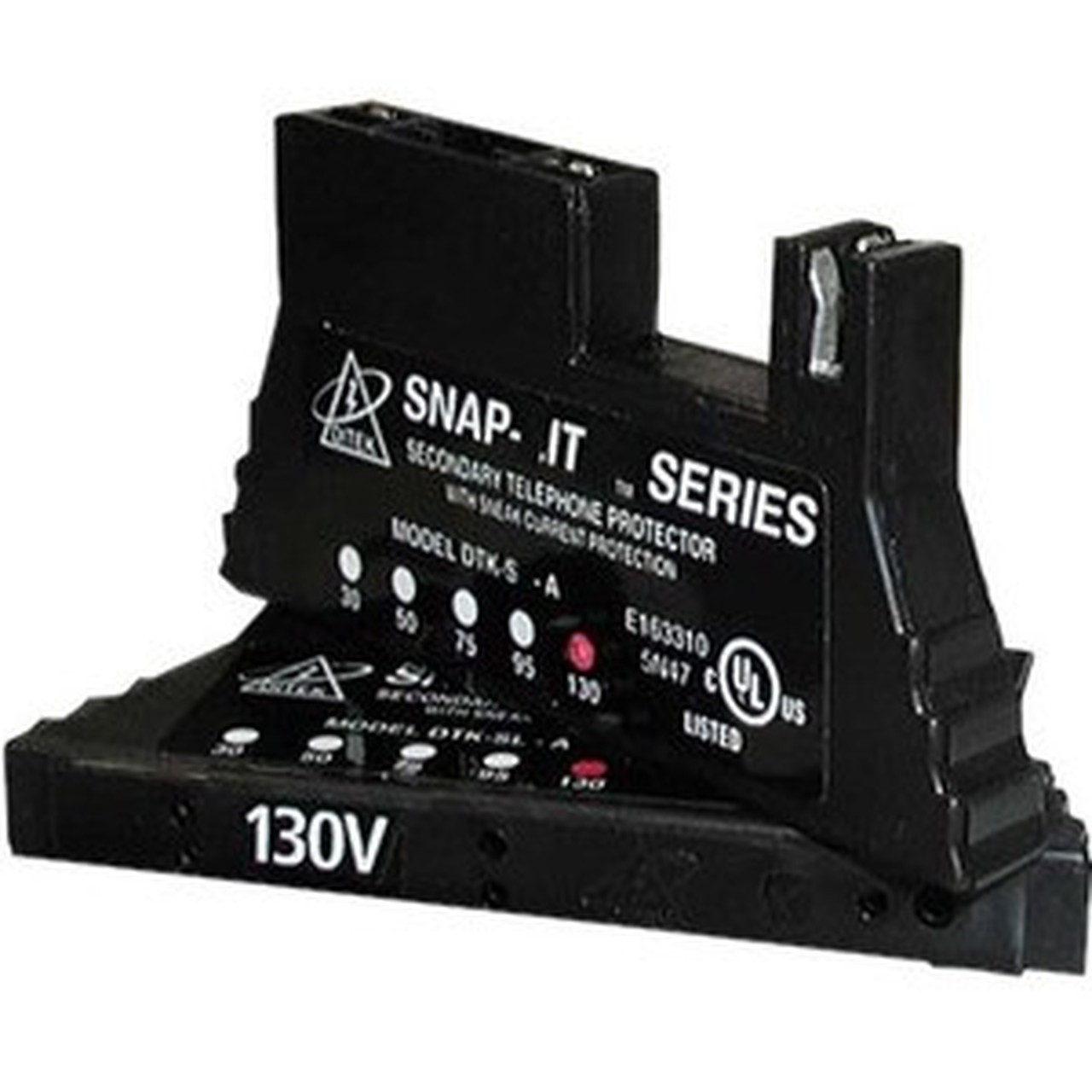 DITEK 66 Block Quick-Connect Surge Protection - Terminal Block - TAA Compliant DTK-S50A
