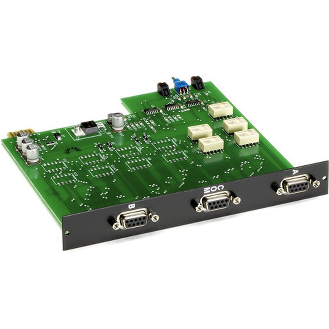 Black Box Pro Switching System Plus AB Switch Card DB9 - For Switching Network - 3 x DB-9 - TAA Compliant SM966A