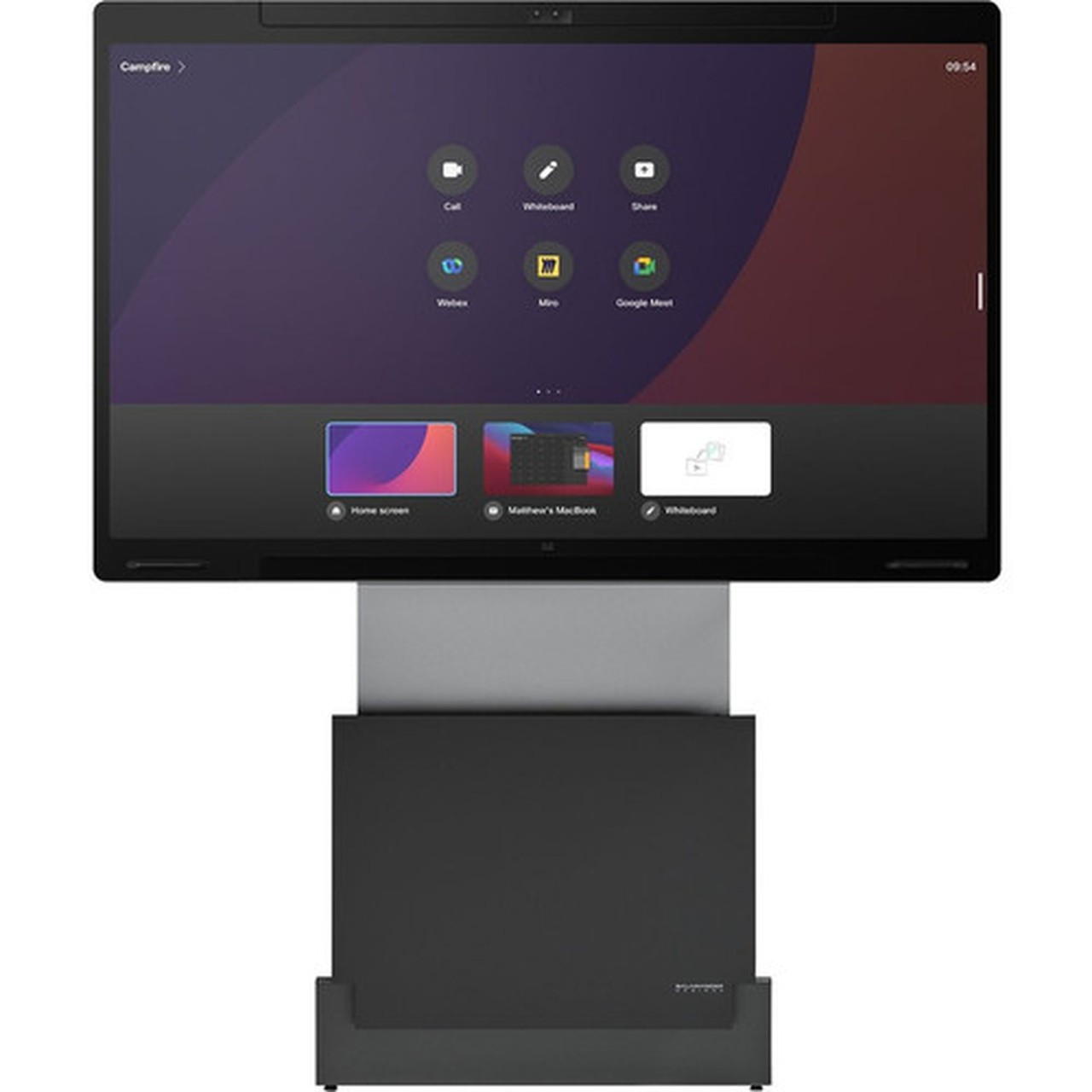Salamander Designs XL Electric Wall Stand Designed for Webex Board Pro 75 - Up to 75 Screen Support - 9072 kg Load Capacity - mm x FPS2WXLELCSP75GG