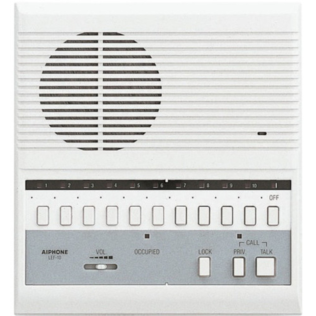 Aiphone LEF-10 Intercom Master Station - Cable - 1600 ft 487680 mm - Wall Mount for Door Entry Door Exit Intercom System LEF-10