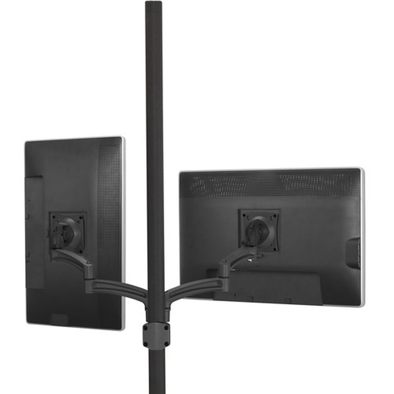 Chief KONTOUR K2P220B Pole Mount for Flat Panel Display - Black - Height Adjustable - 10 to 30 Screen Support - 2268 kg Load - 75 x K2P220B
