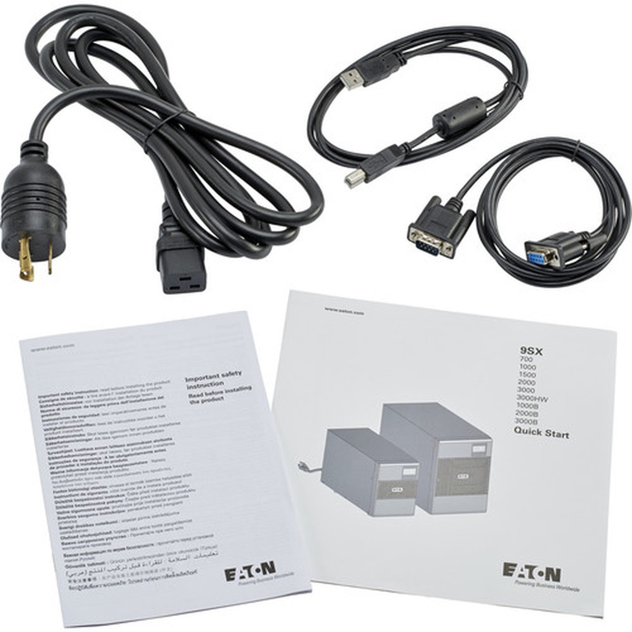 3000 VA Eaton 9SX 120V Hardwired Tower UPS - Tower - 570 Minute Stand-by - 120 V AC Input - 100 V AC 110 V AC 120 V AC 125 V AC 9SX3000HW