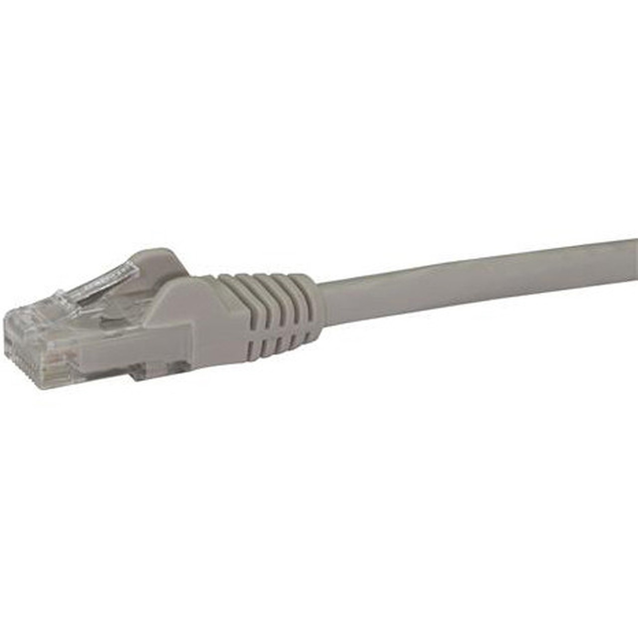 StarTechcom_10_ft_Gray_Snagless_Cat6_UTP_Patch_Cable_-_Category_6_-_10_ft_-_1_x_RJ-45_Male_Network_-_1_x_RJ-45_Male_Network_-_Gray_N6PATCH10GR