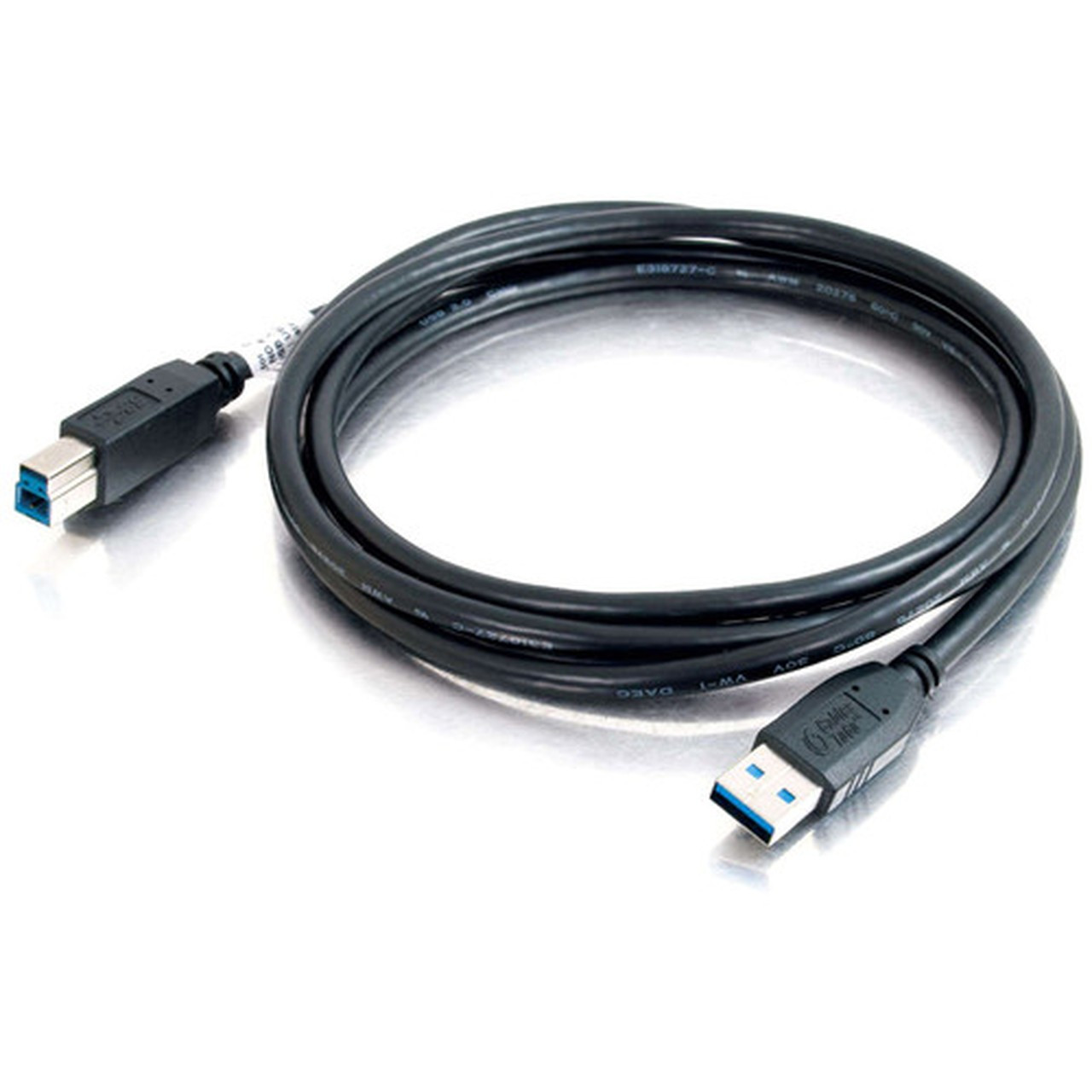 C2G_54174_USB_Cable_Adapter_-_66_ft_USB_Data_Transfer_Cable_-_Type_A_Male_USB_-_Type_B_Male_USB_-_Shielding_-_Black_54174