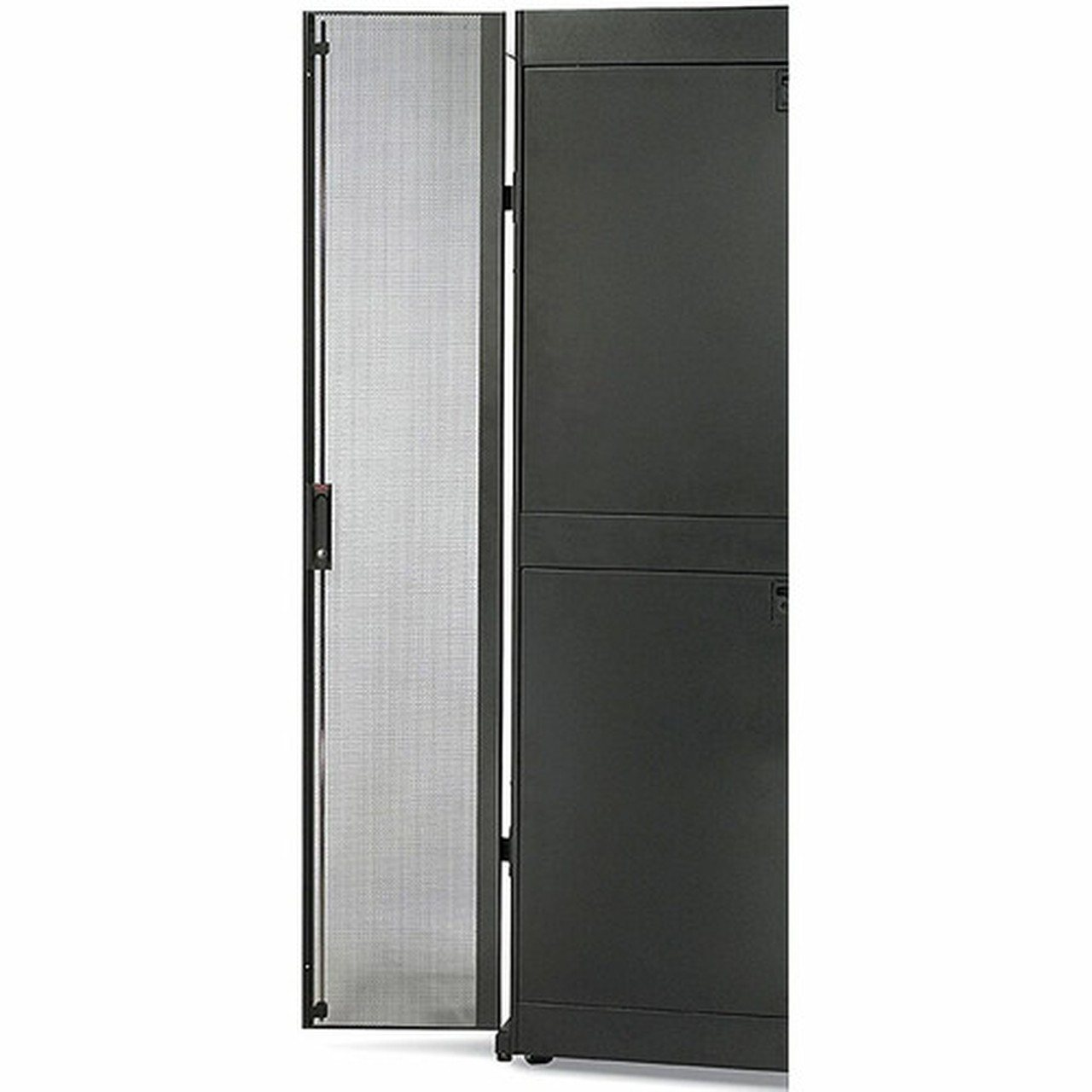 APC NetShelter SX 42U Perforated Split Door - Black - 42U Rack Height - 7539 1915 mm Height - 2362 600 mm Width - 098 25 AR7100