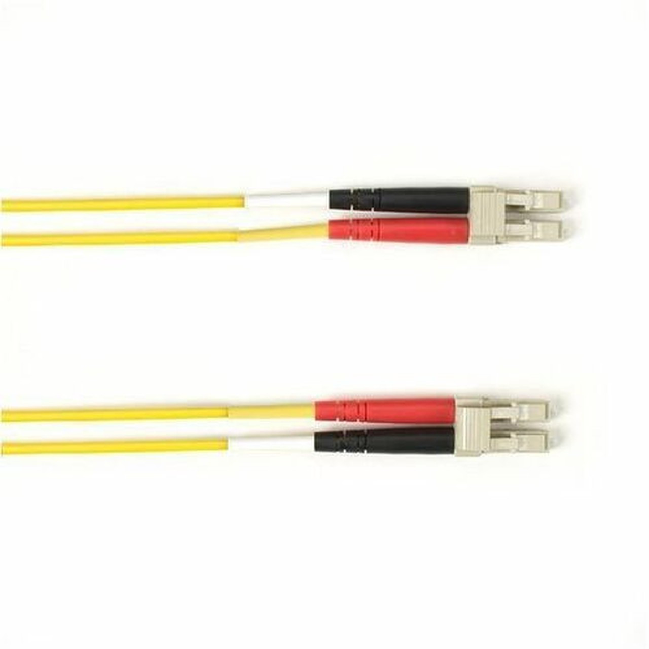 Black Box Fiber Optic Duplex Patch Network Cable - 328 ft Fiber Optic Network Cable for Network Device - First End 2 x LC Network - FOCMR50-010M-LCLC-YL