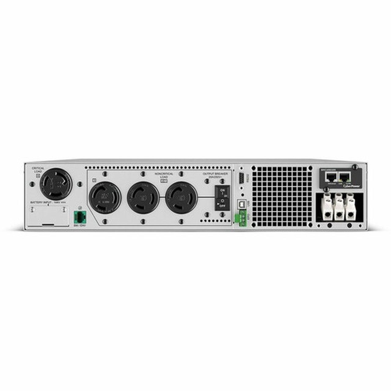 CyberPower OL6KRTHD Smart App Online UPS Systems - 200 - 240 VAC Hardwire Terminal NEMA L6-30P power cord included 2U Rack  Sine OL6KRTHD
