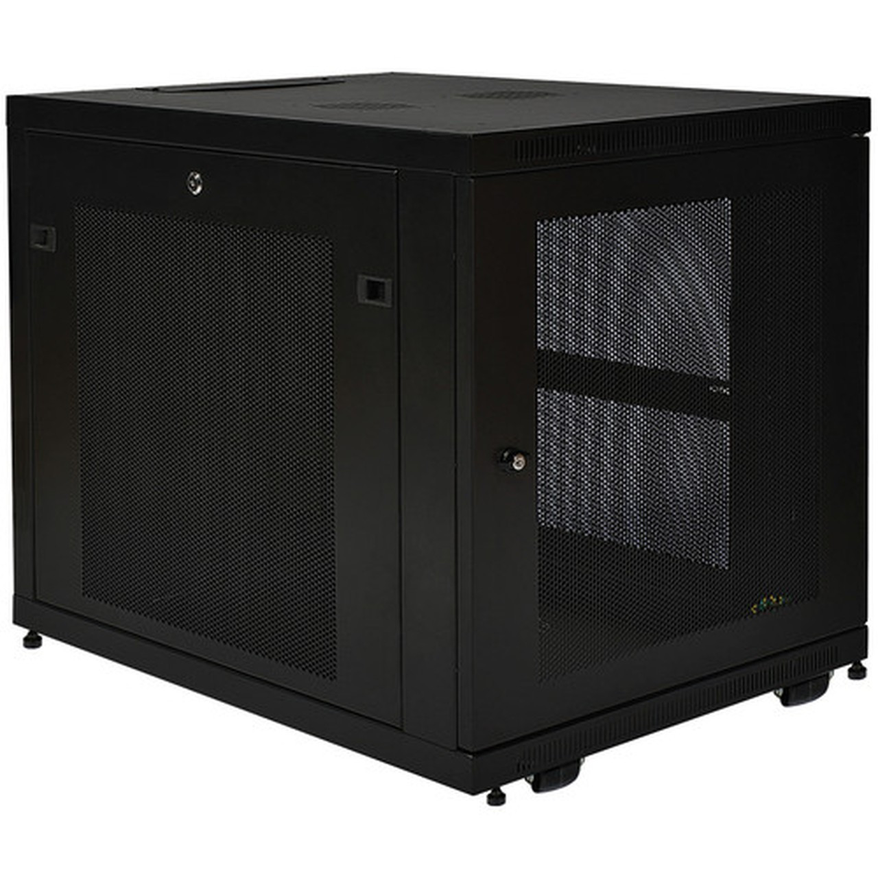 Tripp_Lite_SmartRack_SR12UB_Enclosure_Rack_Cabinet_-_12U_Rack_Height_x_19_48260_mm_Rack_Width_-_45359_kg_Maximum_Weight_Capacity_SR12UB