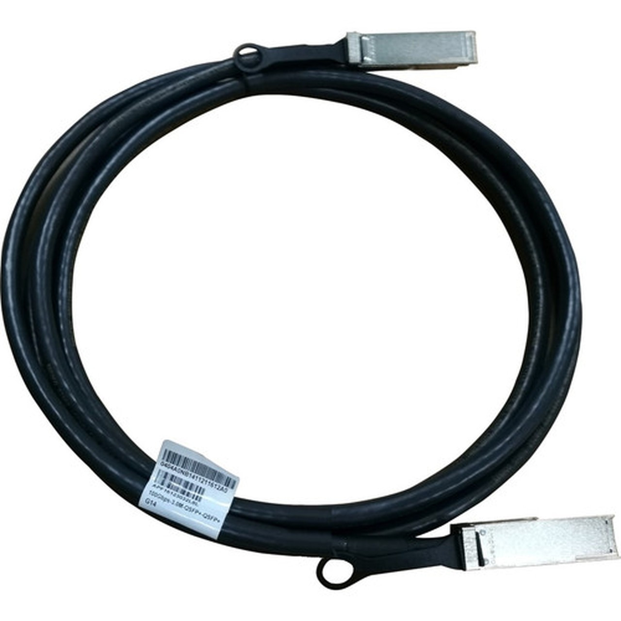 HPE X240 100G QSFP28 to QSFP28 3m Direct Attach Copper Cable - 98 ft Fiber Optic Network Cable for Network Device Switch - First 1 x JL272A