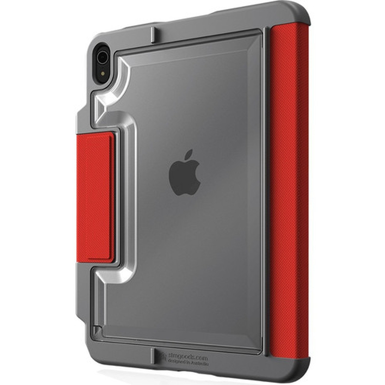 STM Goods Dux Plus Rugged Carrying Case Folio for 109 Apple iPad 10th Generation Tablet Apple Pencil - Red - Drop Resistant - STM-222-387KX-02