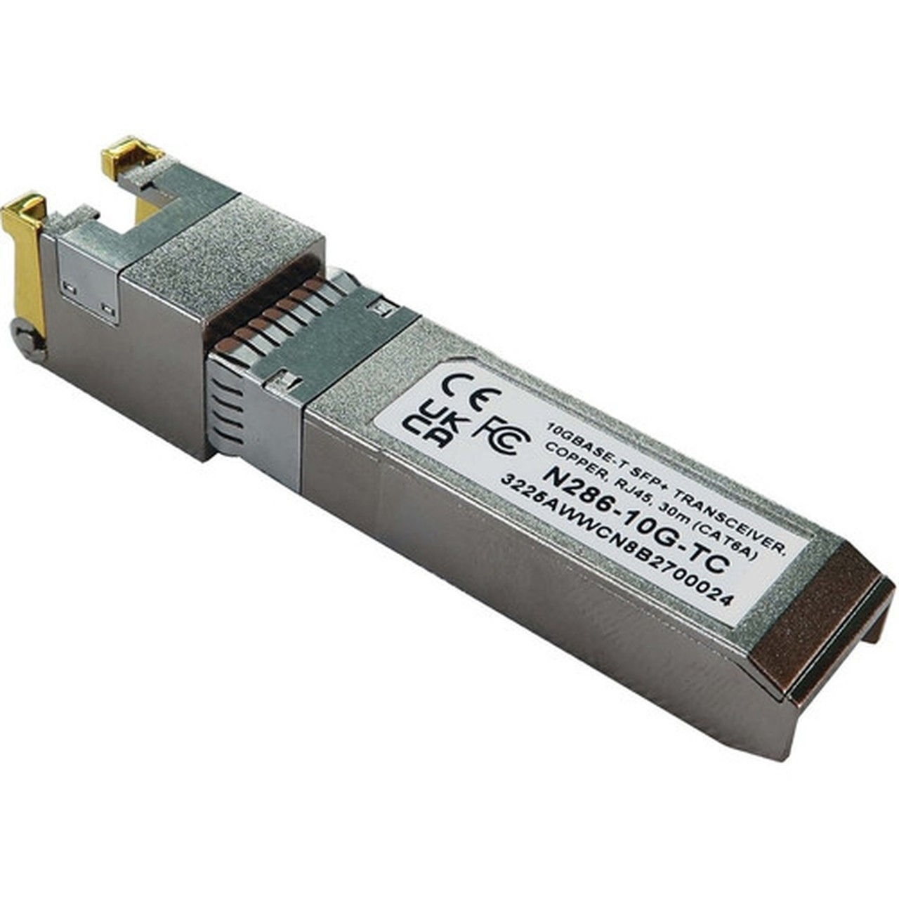Tripp Lite by Eaton Cisco N286-10G-TC SFP Module - For Data Networking - 1 x RJ-45 10GBase-T Network LAN - Twisted Pair10 Gigabit - - N286-10G-TC