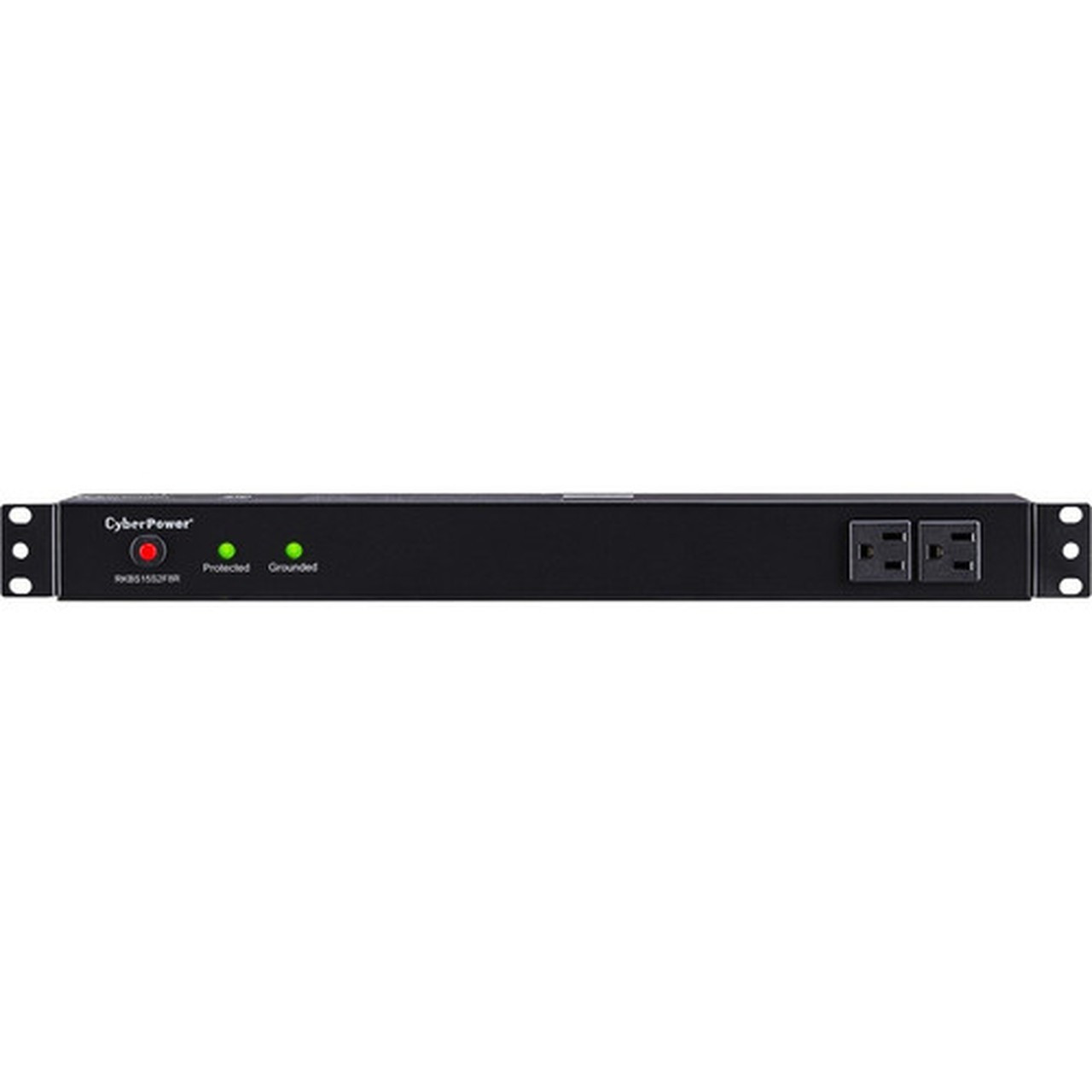 CyberPower_Rackbar_Surge_Suppressor_RM_1U_RKBS15S2F12R_15A_14-Outlet_-_14_x_NEMA_5-15R_-_3600_J_-_120_V_AC_Input_-_120_V_AC_Output_RKBS15S2F12R