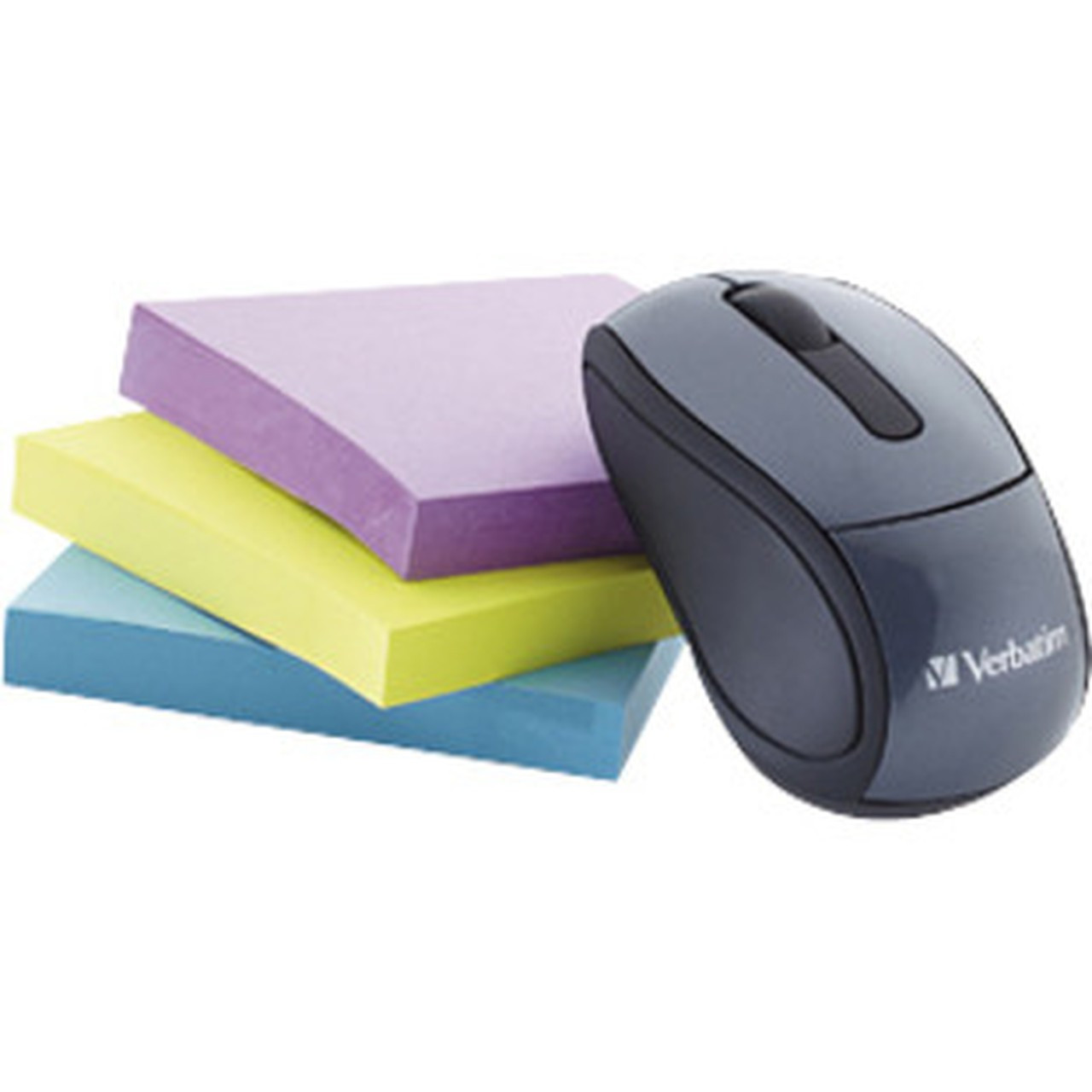 Verbatim_Wireless_Mini_Travel_Optical_Mouse_-_Graphite_-_Optical_-_Wireless_-_Radio_Frequency_-_Graphite_-_1_Pack_-_USB_-_1600_dpi_-_97470