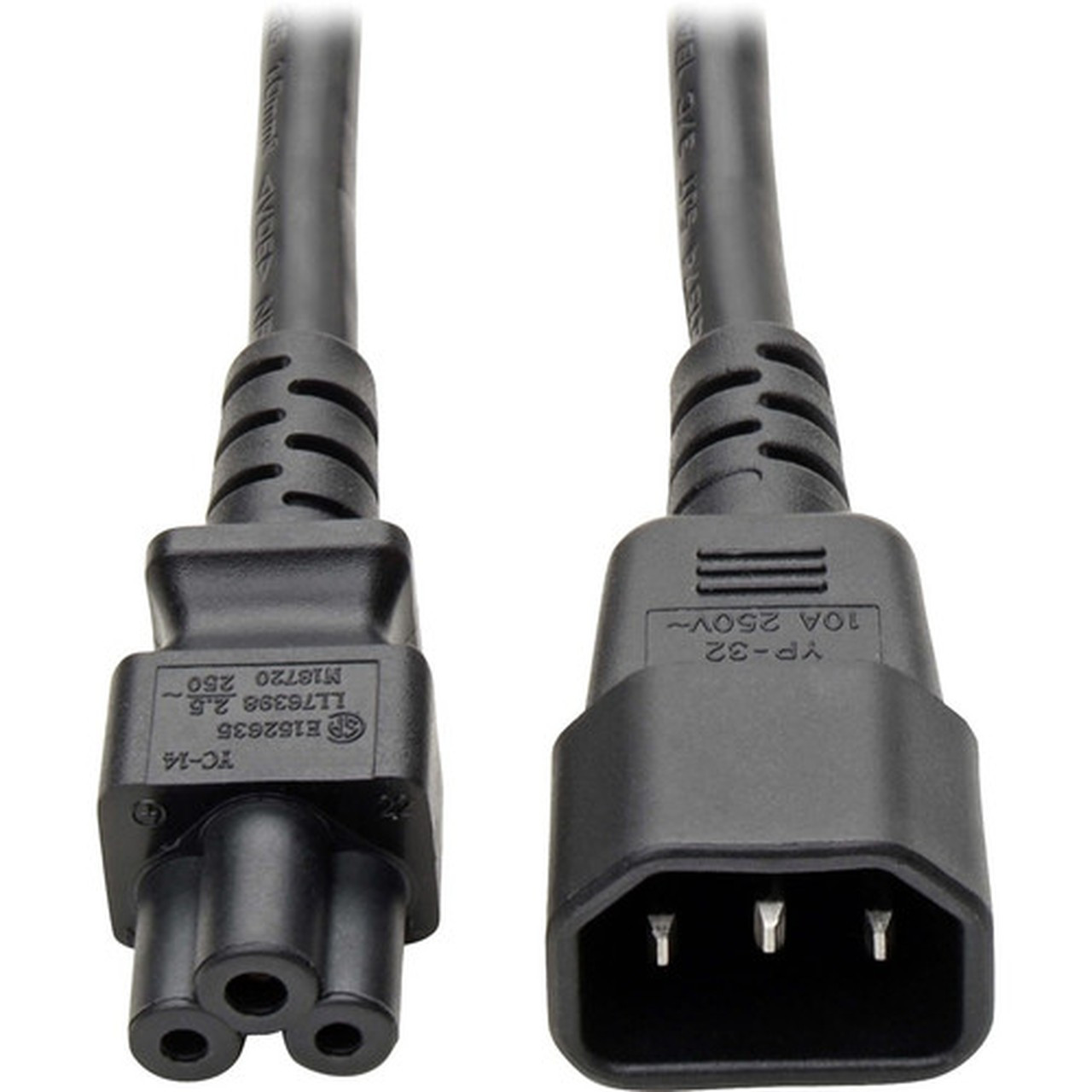 Tripp_Lite_6ft_Laptop_Power_Cord_Adapter_Cable_C14_to_C5_25A_18AWG_6_-_For_Computer_Notebook_PDU_-_120_V_AC__250_A_230_V_AC_-_P014-006