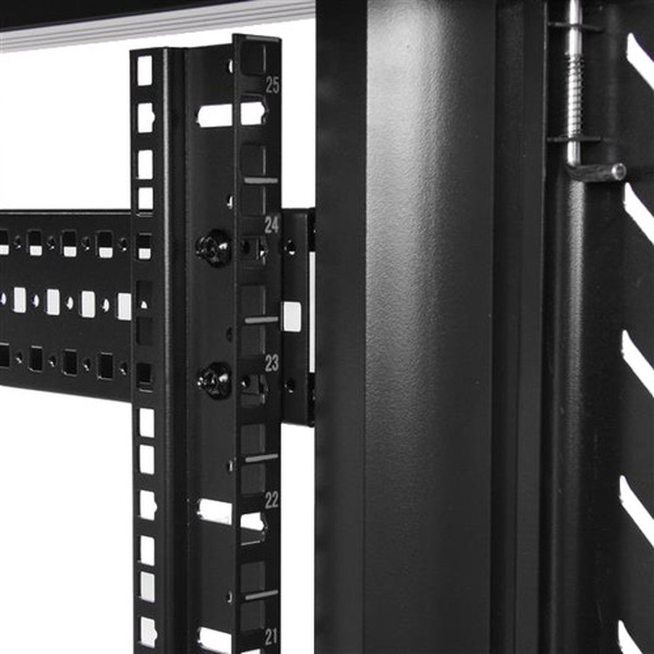 StarTechcom_25U_AV_Rack_Cabinet_-_36in_-_Portable_Server__IT_Computer_Equipment_Cabinet_-_Free_Standing_Data_Rack_w_Casters_-_Easy_RK2536BKF