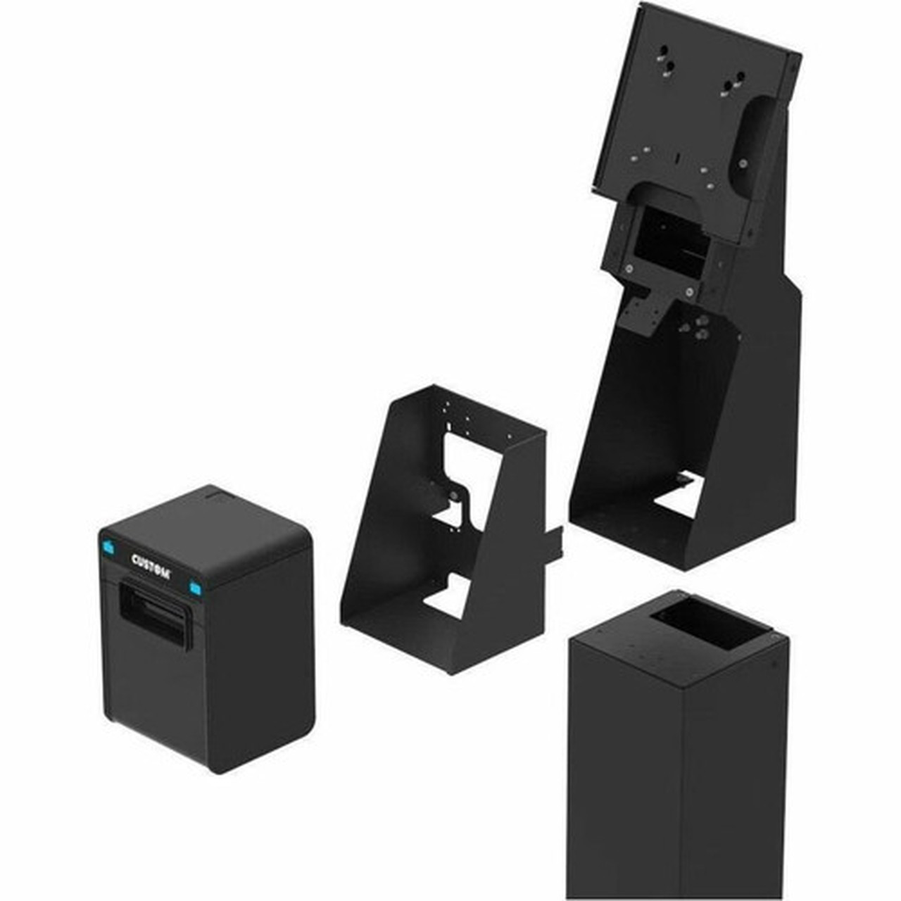 Custom CONNECT SELF-SERVICE KIOSK COUNTERTOP STAND - 15 to 24 Screen Support - Countertop - For Indoor Printer Scanner Kiosk - 9C1PC010200010