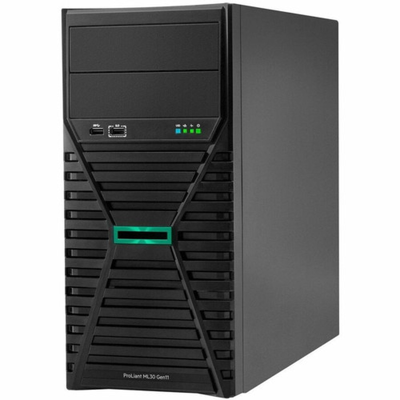 HPE ProLiant ML30 G11 4U Tower Server - 1 x Intel Xeon E-2434 340 GHz - 32 GB RAM - 192 TB SSD - 2 x 960GB SSD Configuration - - - P72995-005