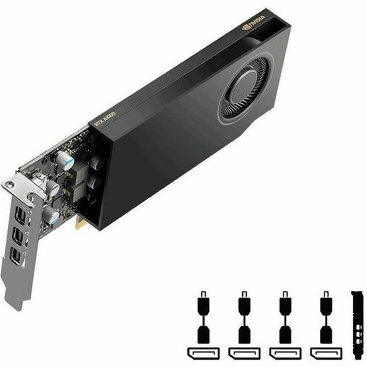 NVIDIA RTXtrade A400 Professional Graphics Board - NVIDIA RTXtrade A400  Small Form Factor NVIDIA Ampere Architecture 4GB GDDR6 VCNRTXA400ATX-PB