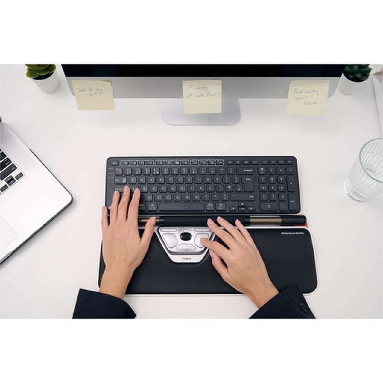 Contour RollerMouse Red Plus - Cable - 2800 dpi - RollerBar - 7 Buttons - 6 Programmable Buttons CDRMRED20210