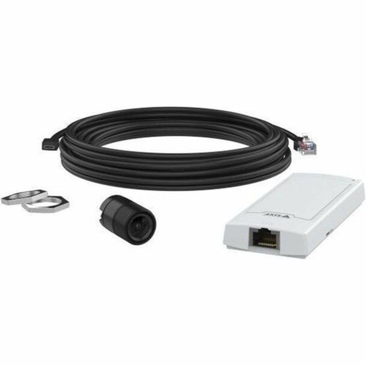 AXIS P1245 Mk II IndoorOutdoor Full HD Network Camera - Color - White - TAA Compliant - H264 H265 Motion JPEG H264B MPEG-4 - x 02857-001