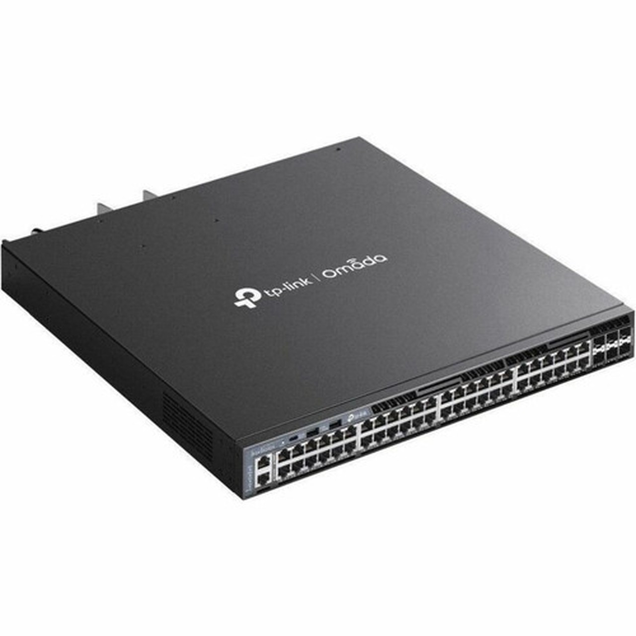 TP-Link Omada 48-Port Gigabit Stackable L3 Managed PoE Switch with 6 10G Slots - 48 Ports - Manageable - Gigabit Ethernet 10 Gigabit SG6654XHP