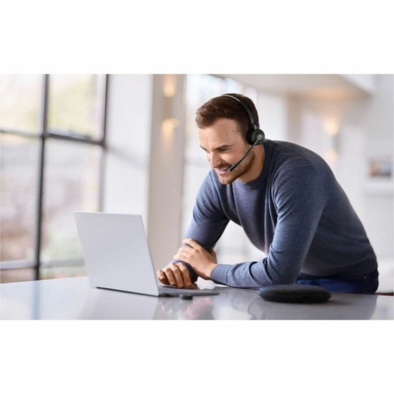 Jabra Engage 55 SE Headset - Microsoft Teams Certification - Mono - USB Type A - WiredWireless - DECT - 490 ft - 40 Hz - 16 kHz - - - 9653-450-125