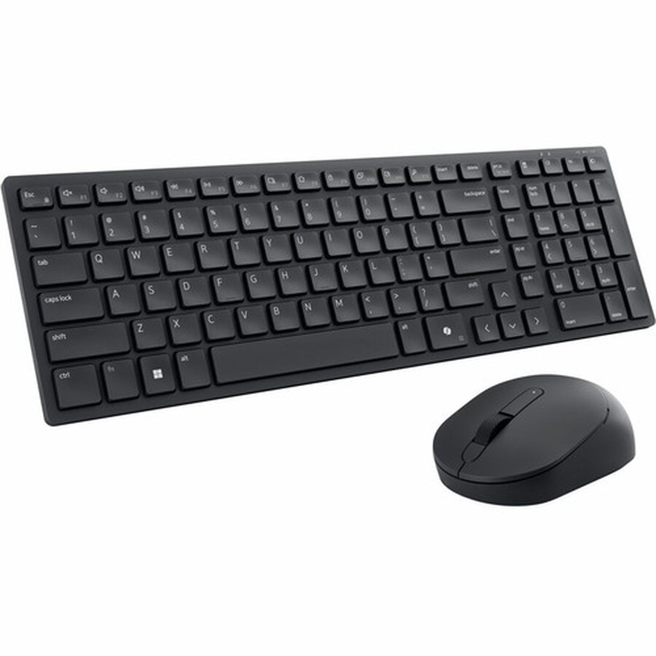 Dell KM555 Keyboard  Mouse - USB Type A Plunger Wireless BluetoothRF 51 240 GHz Keyboard - English US - Black - USB Type A Mouse KM555-BLK-US