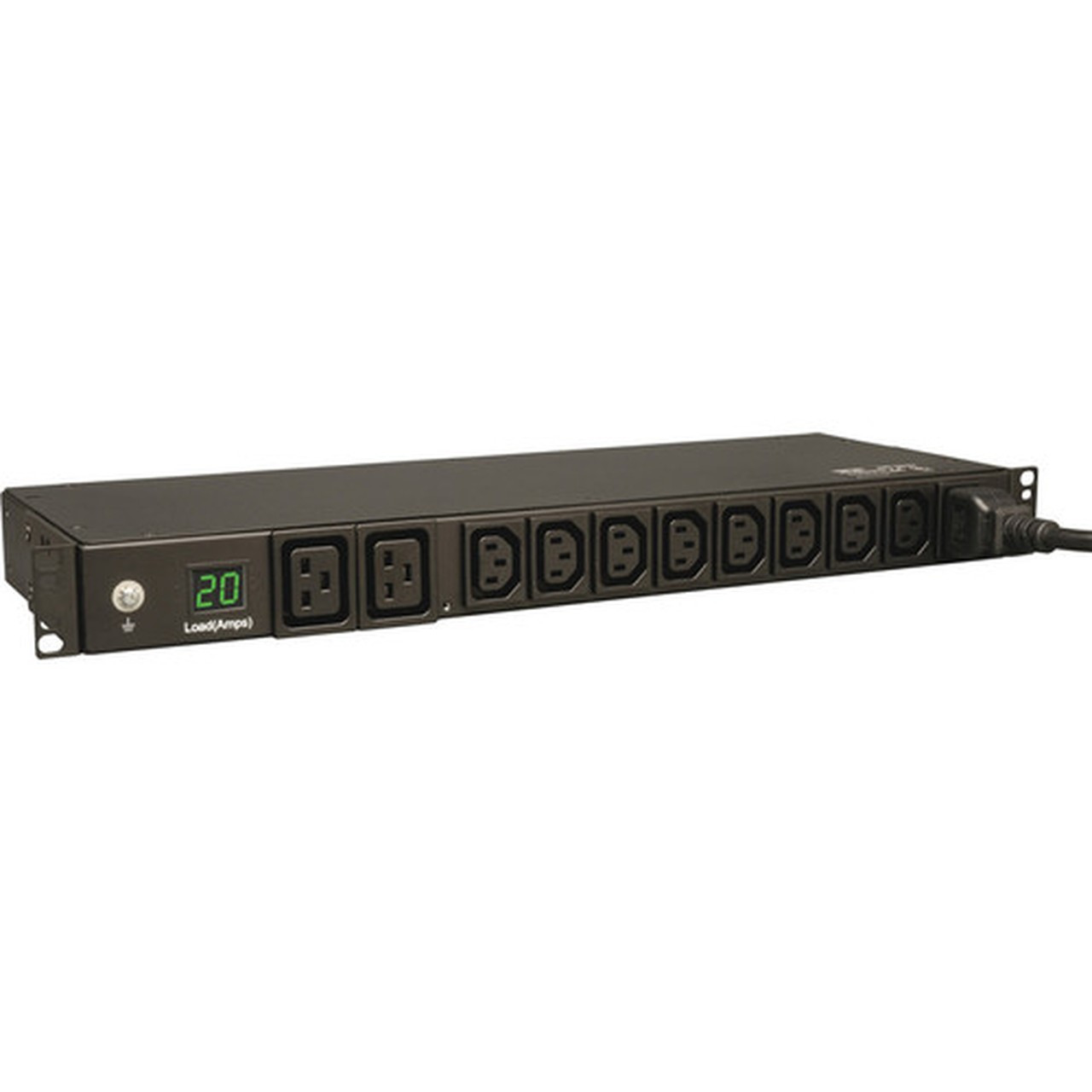 Tripp_Lite_Metered_PDUMH20HV_10-Outlets_PDU_-_2_x_IEC_60320_C19_8_x_IEC_60320_C13_-_230_V_AC_-_1U_-_Horizontal_-_Rack_Mount_PDUMH20HV