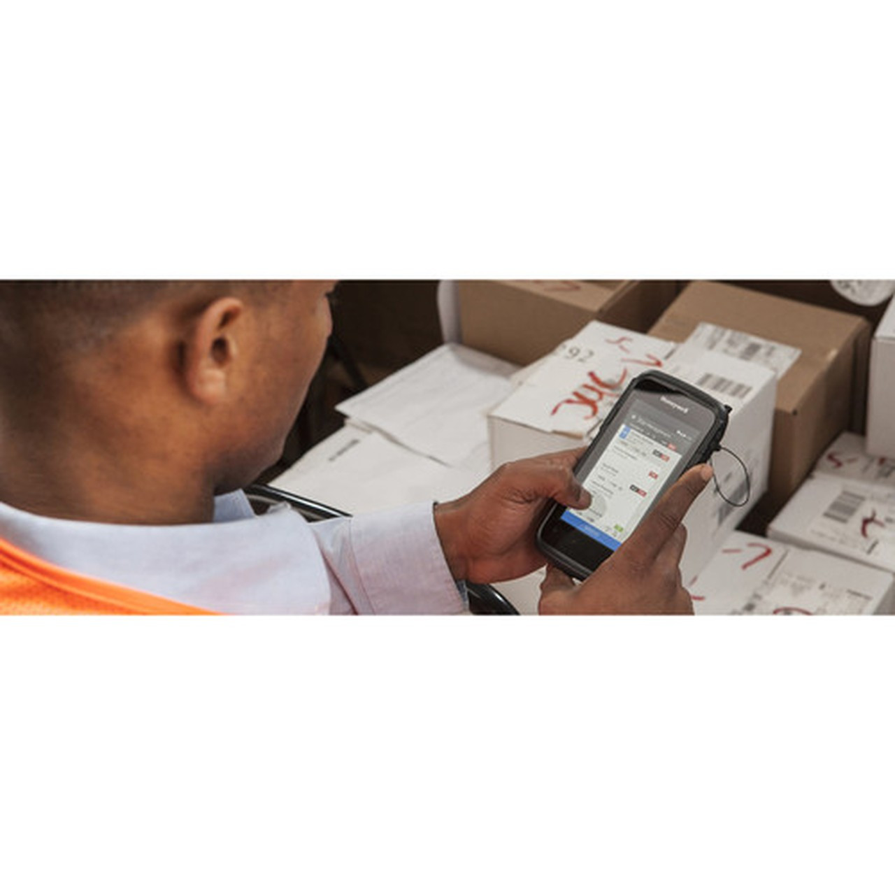 Honeywell Dolphin CT60 Handheld Computer - 4 GB RAM - 32 GB Flash - 47 HD Touchscreen - LCD - Rear Camera - Android 711 Nougat - - CT60-L1N-BSC210F