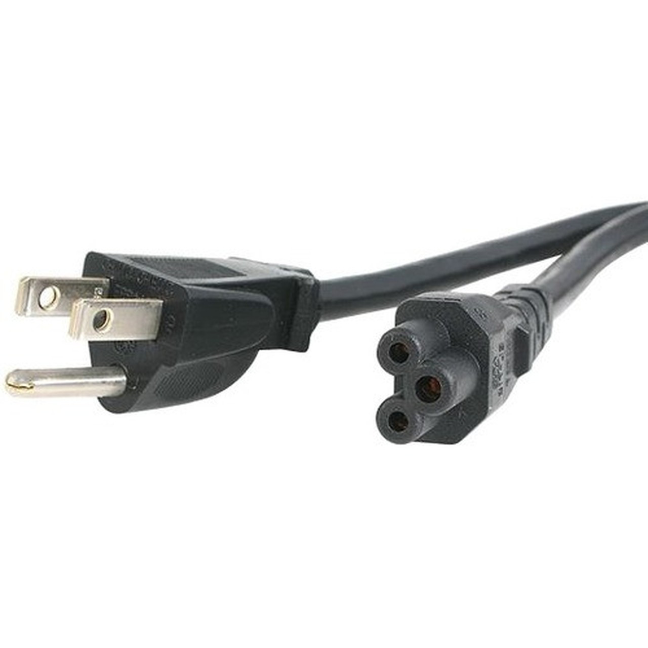 StarTechcom_10_ft_Standard_Laptop_Power_Cord_-_NEMA_5-15P_to_C5_-_10ft_-_NEMA_5-15P_-_IEC_60320_C5_-_Black_PXT101NB3S10