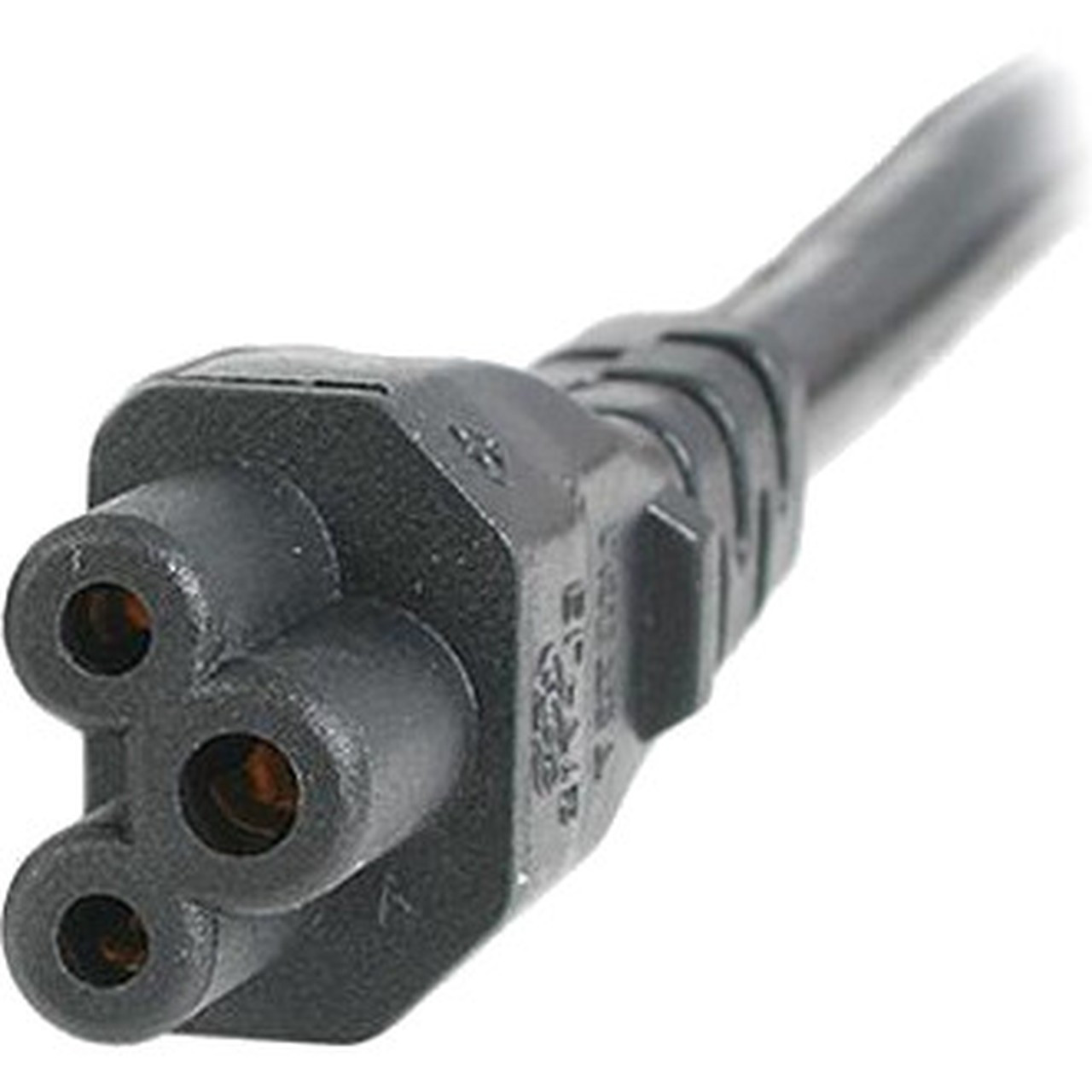 StarTechcom_10_ft_Standard_Laptop_Power_Cord_-_NEMA_5-15P_to_C5_-_10ft_-_NEMA_5-15P_-_IEC_60320_C5_-_Black_PXT101NB3S10
