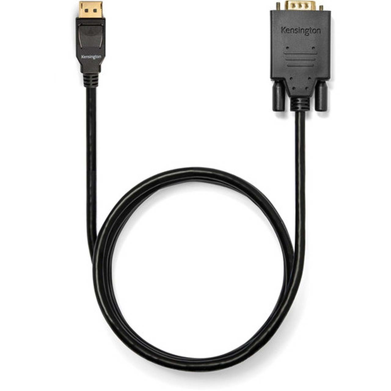 Kensington DisplayPort 12 M to VGA M Passive Unidirectional Cable 6ft - 6 ft DisplayPortVGA Video Cable for Computer Monitor K33024WW